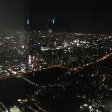 あべのハルカスからの夜景