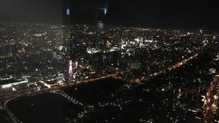 すごい夜景です。