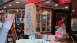 いろんな食感のクレープ