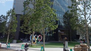 オリンピックが近づいている雰囲気が有りました