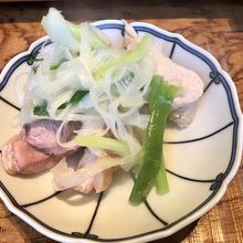 柔らかな鶏肉♪( ´θ｀)