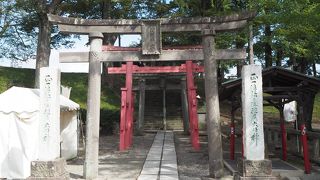 本丸の敷地内に