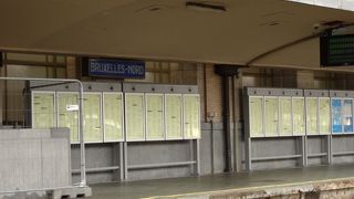 ブリュッセル北駅からICEに乗車