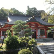 鹿跳橋の近くの祓所