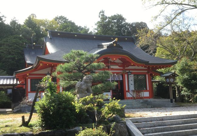 鹿跳橋の近くの祓所