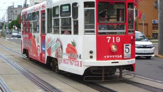 市民に愛されて１００年以上の路面電車　～　函館市電