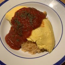 オムライスはコスパいい！