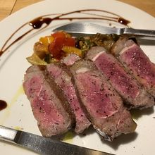 肉。冷めてた(涙)。。。