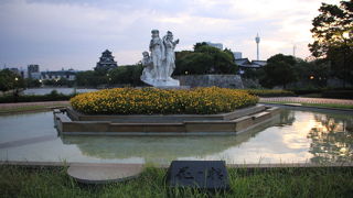 広島市の中央にある広大な公園