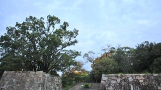 広島城本丸の東に位置する城門跡