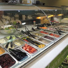 選べるサラダのトッピング