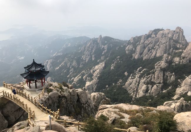 青島西側の広大な景区