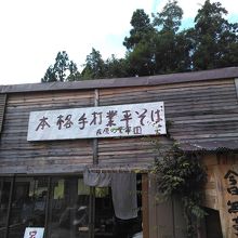 お店の看板