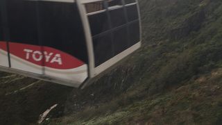 茶臼岳のロープウェイ