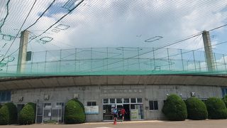 野球場がある公園