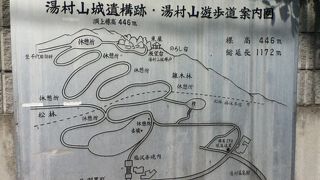 甲府駅北西の山