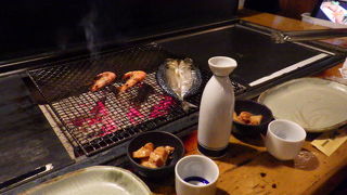 海老と北釧さばは絶品でした