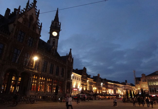 ゲントの中心部