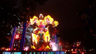 圧巻のショータイム