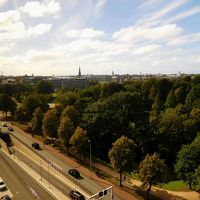 ハーグ市内方面の眺め