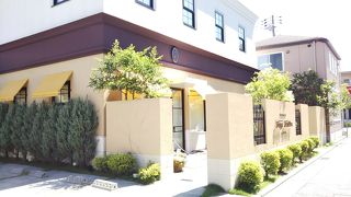 ピスタチオ系が多いスイーツ店