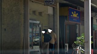 昔ながらの商店街にある洋食屋さんでランチしました