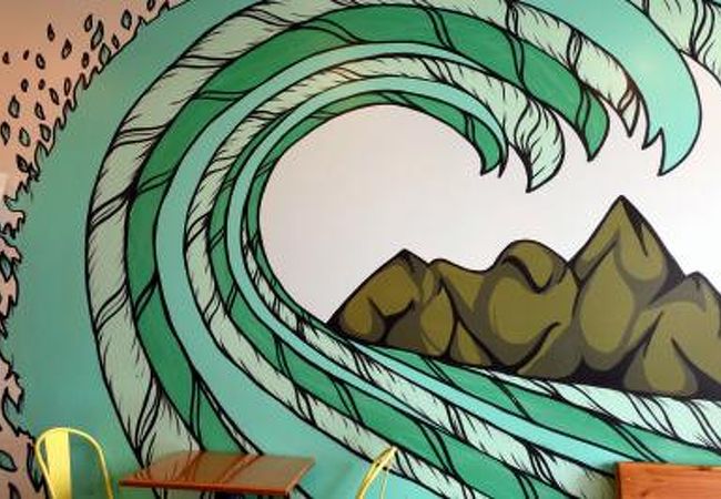 カイルアタウン　ナル･ヘルスバー＆カフェの昼食