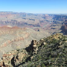 デザートビューからの眺望
