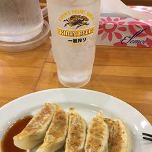 餃子で１杯