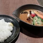 フルーティなスープカレー、スタッフの人は丁寧と感じました