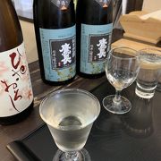 奈良の地酒120種から選んでチョイ飲み