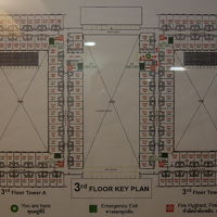 左TowerA：1xxx号室、右TowerB：2xxx号室