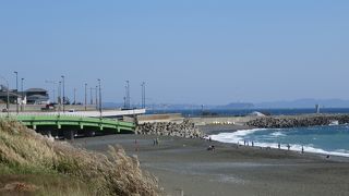 大磯駅から近い海岸