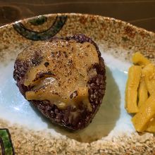 古代米の味噌焼きおにぎり