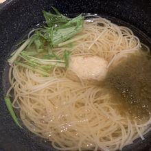 あったか三輪素麺