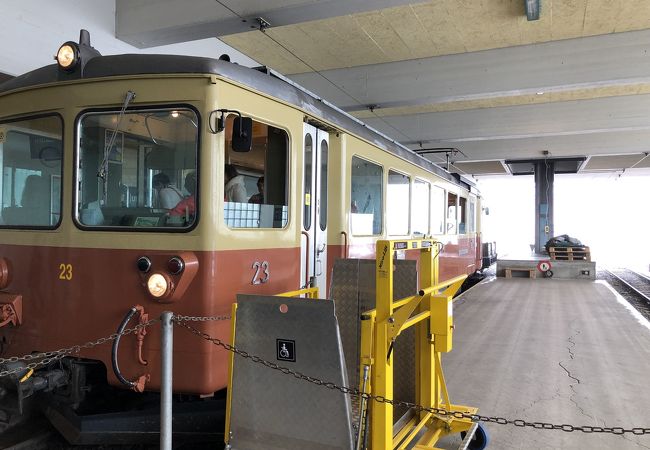 ラウターブルンネン ミューレン山岳鉄道