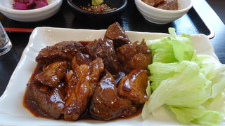 マグロのステーキが絶品でした