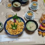 ウニ三昧のトリプルうに丼セット