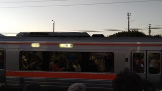 F1グランプリの帰りに利用