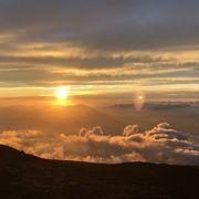 マウイ島最高峰3,055mからのサンセットが見たくてマウイ島に行きハレアカラ山山頂までドライブし感動のサンセットを見ました!!