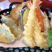 天ぷら盛り合わせ