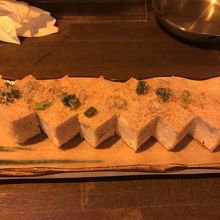 島豆腐の厚揚げ