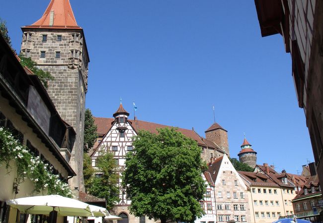 ニュルンベルク城 (カイザーブルク) Nuernberg Castle (Kaiserburg)