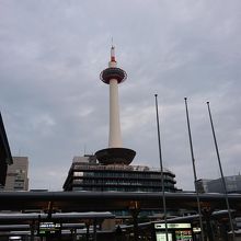 京都タワー（天気がいまいち）