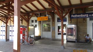 DBを乗り継いてローテンブルクを往復