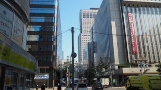 札幌の南北のメインストリート