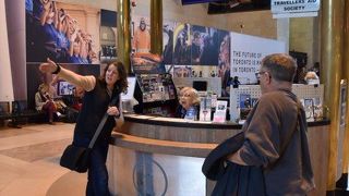 駅中央のグレートホールにある。親身になっていろいろ教えてくれた