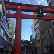 鳥居が印象的