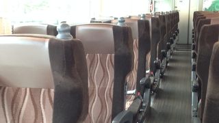 草津温泉へはこのバスです