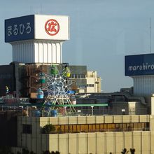 本川越駅横プリンスホテルから